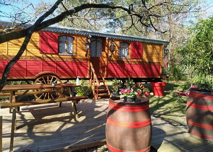 Les Roulottes Vesta Ferienhaus