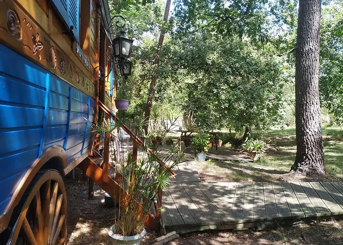 Les Roulottes Vesta Ferienhaus