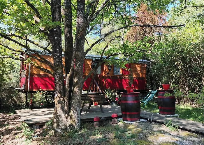 Les Roulottes Vesta Vakantiehuis